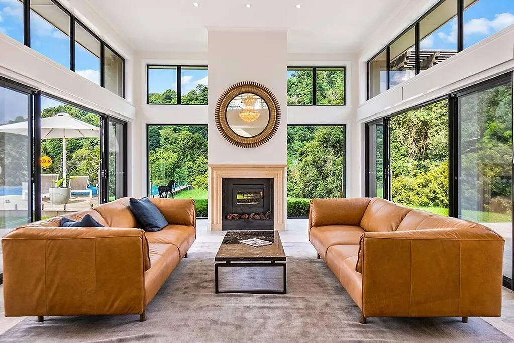 度假居 Maleny Chateau 5 Bed , Pool, Country Experience, Creek, Gym Balmoral Ridge 澳大利亚